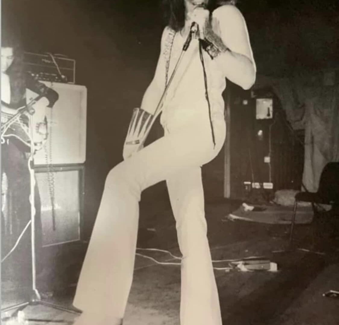 The very first time we met Freddie was when he came to one of our gigs.